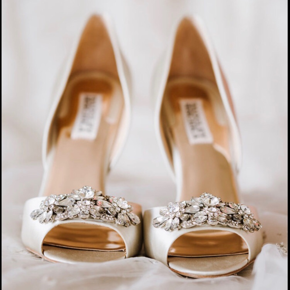Wedding Shoes Badgley Mischka Pump - Picture 1 of 8